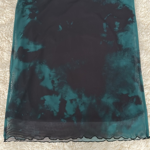 NWT Noisy May Lucia Printed Mesh Maxi Skirt - Picture 7 of 9